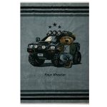 فرش کودک خرس و ماشین کد 101278