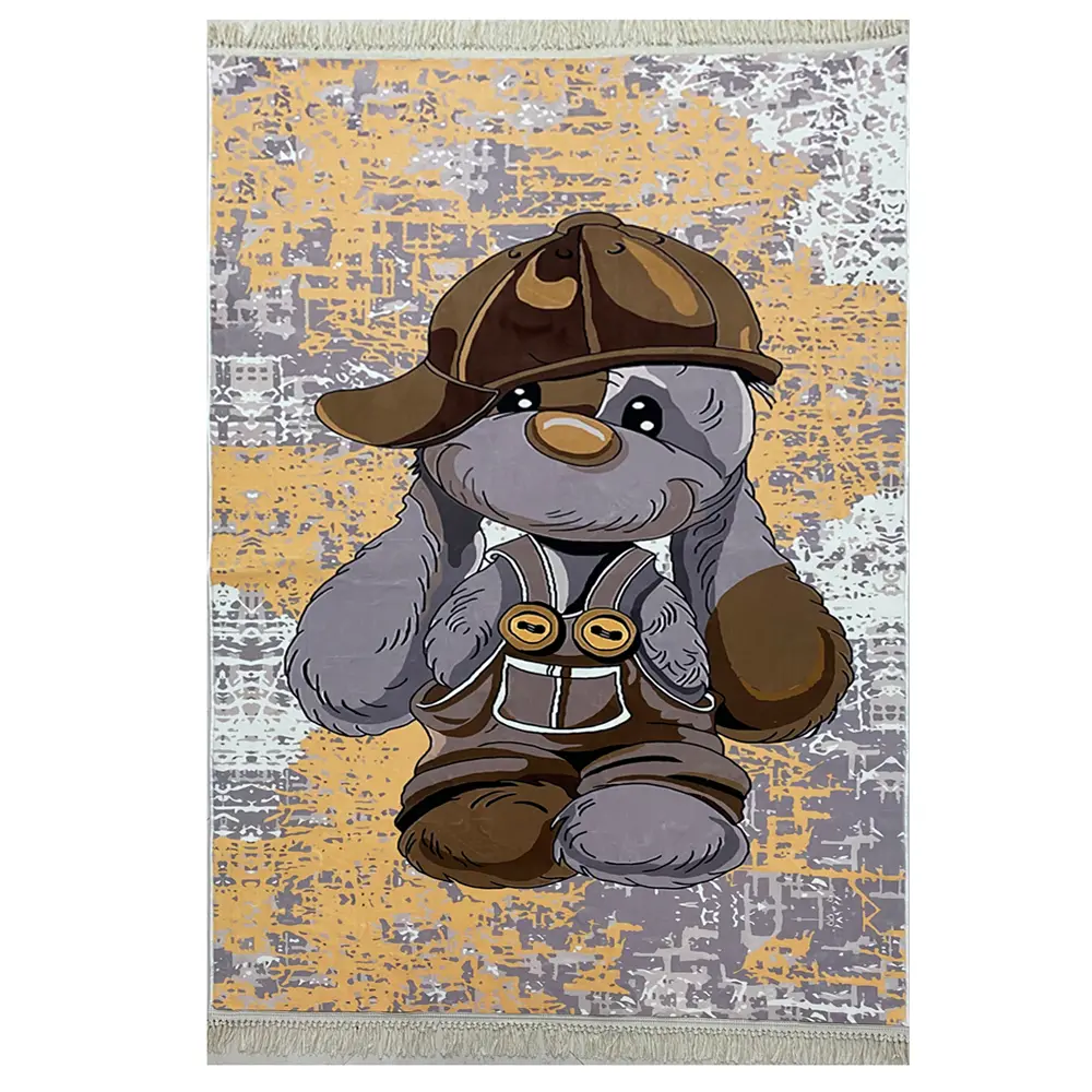 فرش خرس کلاه دار کد 1135 فرش خرس کلاه دار کد 1135