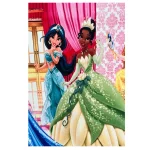 فرش کودک دختران در قصر کد 1142 - تصویر 3