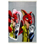 فرش خرگوش و روباه کد 1144