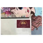 فرش دخترموفرفری و اسب تکشاخ کد 1151 - تصویر 4