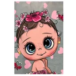 فرش نوزاد و گل 1154 - تصویر 2