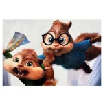 فرش طرح آلووین کد 1156 - تصویر 2