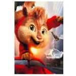 فرش طرح آلووین کد 1156 - تصویر 3