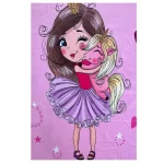 فرش دختر و اسب تکشاخ کد 1157 - تصویر 2