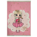 فرش اسب شاخدار و دختر کد 1149