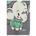 فرش فیل و بادکنک کد 1173 - تصویر 2