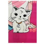 فرش دختر و گربه کد 1164 - تصویر 3