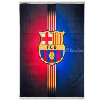 فرش لوگو بارسلونا کد 1172