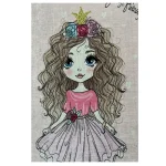 فرشینه کودک دختر و موفرفری کد R212 - تصویر 2