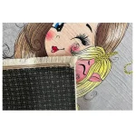 فرشینه کودک دختر و اسب تکشاخ کد R208 - تصویر 4