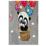 فرشینه کودک خرس و بادکنک کد R201 - تصویر 2