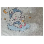 فرشینه کودک خرس روی ابر کد R204 - تصویر 3