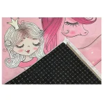 فرشینه کودک دختر و اسب شاخدار کد R205 - تصویر 4