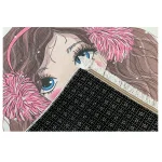 فرشینه کودک دختر و گربه کد R207 - تصویر 4