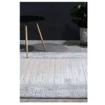 فرش مدرن 700 شانه نقره ای کد 41055NK - تصویر 2