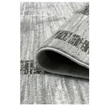 فرش مدرن 700 شانه طوسی کد 41057N - تصویر 2