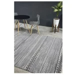 فرش مراکشی 700 شانه طوسی کد 41090N - تصویر 2