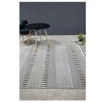 فرش مدرن 700 شانه  طوسی کد 41094K - تصویر 2