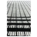 فرش مدرن 700 شانه ذغالی طوسی کد 41100K - تصویر 2