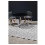 فرش مدرن 700 شانه نقره ای کد 41021N - تصویر 2