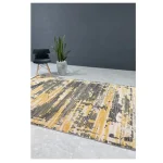 فرش وینتیج 700 شانه طوسی طلایی کد 41022NT - تصویر 2