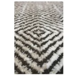 فرش فانتزی 700 شانه طوسی کد 41091N - تصویر 3