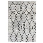 فرش مراکشی 700 شانه طوسی نقره ای کد 41064N - تصویر 3