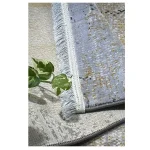 فرش مدرن 700 شانه طوسی کد 41114N - تصویر 3