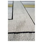 فرش مدرن 700 شانه نقره ای کد 41119N - تصویر 3