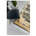 فرش وینتیج 700 شانه طوسی طلایی کد 41022NT - تصویر 3