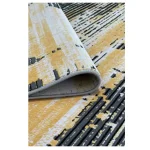 فرش وینتیج 700 شانه طوسی طلایی کد 41022NT - تصویر 4