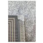 فرش مدرن 700 شانه نقره ای طلایی کد 41101T - تصویر 4