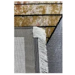 فرش مدرن 700 شانه طوسی ذغالی کد 41115N - تصویر 4