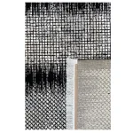 فرش وینتیج 700 شانه زغالی نقره ای کد 41006s - تصویر 4