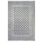 فرش فانتزی 700 شانه نقره ای کد 41017N