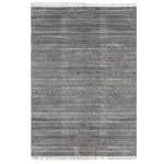 فرش مدرن 700 شانه طوسی نقره ای کد 41062N