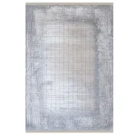 فرش مدرن 700 شانه نقره ای کد 41055NK