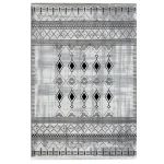 فرش مدرن 700 شانه نقره ای کد 41122N