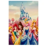 فرش دختران قصر کد 1182 - تصویر 2