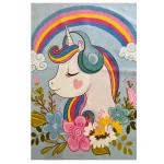 فرش کودک اسب تکشاخ کد 1183 - تصویر 2