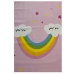 فرش کودک ابر و رنگین کمان کد 1184 - تصویر 2