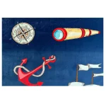 فرش کودک کشتی کد 1185 - تصویر 4