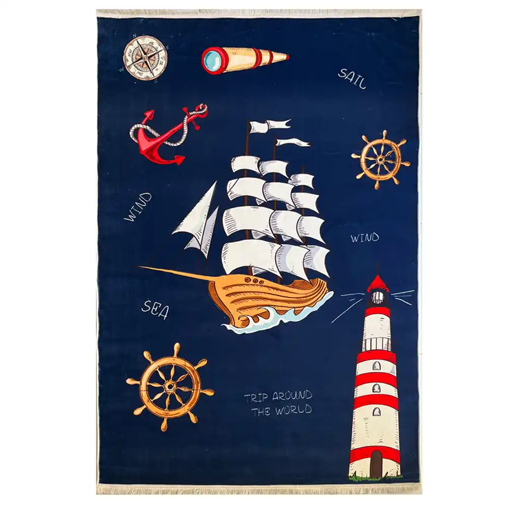 فرش کودک کشتی کد 1185 فرش کودک کشتی کد 1185