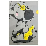 فرش کودک فیل و بادکنک کد 1203 - تصویر 2