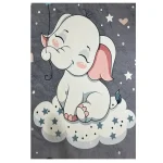 فرش کودک فیل مهربون کد 1189 - تصویر 2