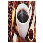 فرشینه طرح قهوه کد R255 - تصویر 2