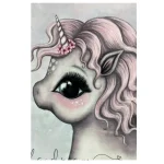 فرش کودک اسب تکشاخ کد 1194 - تصویر 2