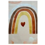 فرش کودک رنگین کمان کد 1196 - تصویر 2