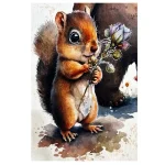 فرش کودک خرس و حیوانات کد 1200 - تصویر 3